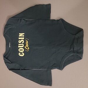 Long sleeved infant onsie